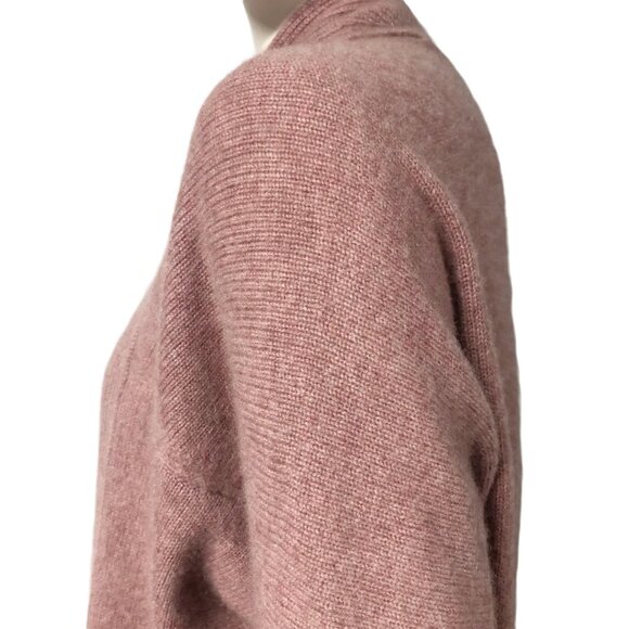 360 Cashmere Womens NWT Mauve Cashmere Open Front Cashmere Cardigan Size XS - Picture 4 of 8
